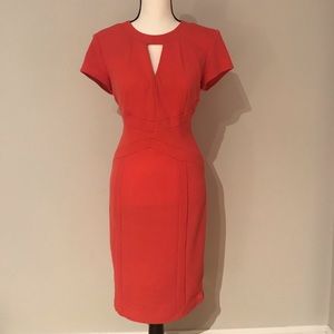 Bisou Bisou Pale Orange Dress